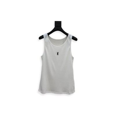 YSL KNIT COTTON TANK TOP 